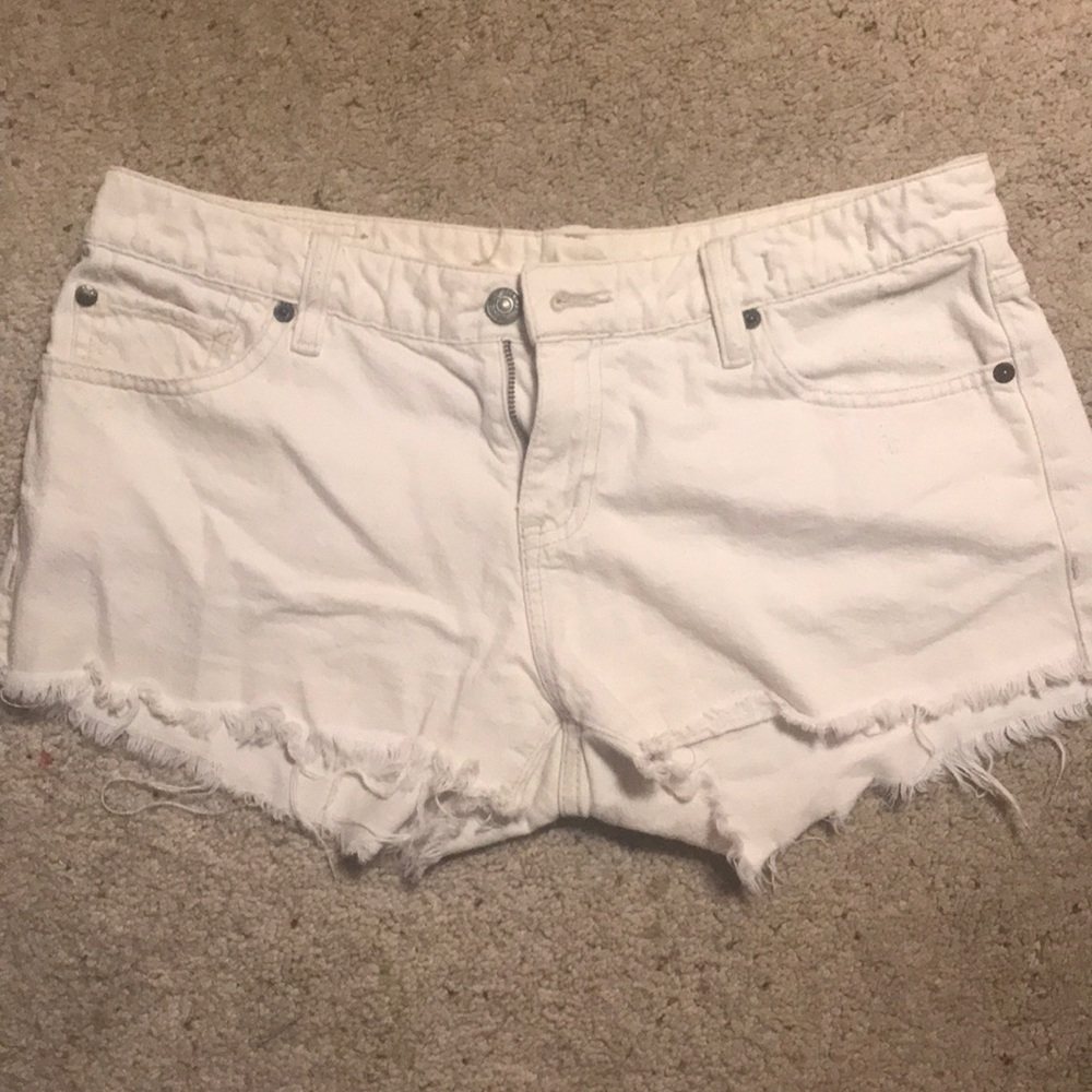 White shorts